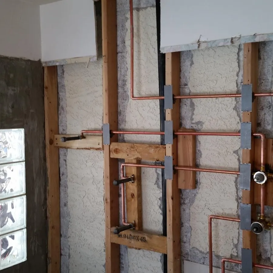 Copper pipe installation for Burst Pipe Repair in Grayslake